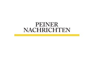 Das Bild zeigt das Logo der Peiner Nachrichten. 