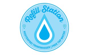 Das Bild zeigt das Logo der Initiative Refill Deutschland