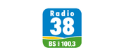 Das Bild zeigt das Logo von Radio38.