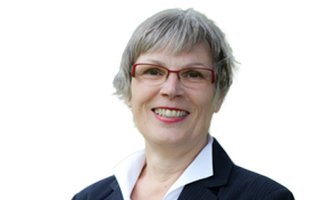 Das Bild zeigt Gästeführerin Gudrun Steffens.