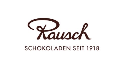 Das Bild zeigt das Logo von Rausch Schokoladen. 