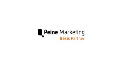 Das Bild zeigt das Lgo der peine Marketing GmbH.