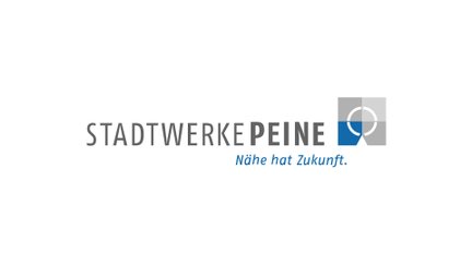 Das Bild zeigt das Logo der Stadtwerke Peine. 