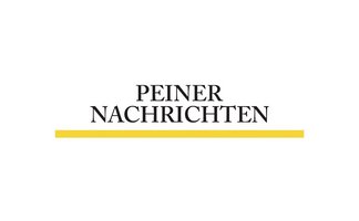 Das Bild zeigt das Logo der Peiner Nachrichten. 