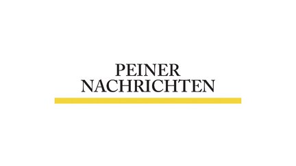 Das Bild zeigt das Logo der Peiner Nachrichten. 