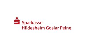 Das Bild zeigt das Logo der Sparkasse Hildesheim Goslar Peine. 